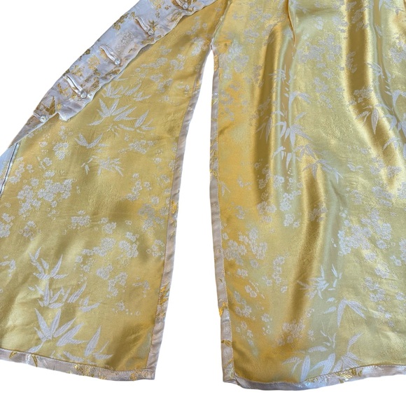 Vintage‎ Asian Silk Embroidered Brocade Coat - Picture 7 of 13